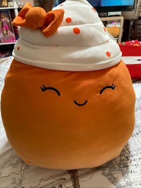 Squishmallows Kendla Pumpkin Spice Latte 16" Plush Target Exclusive